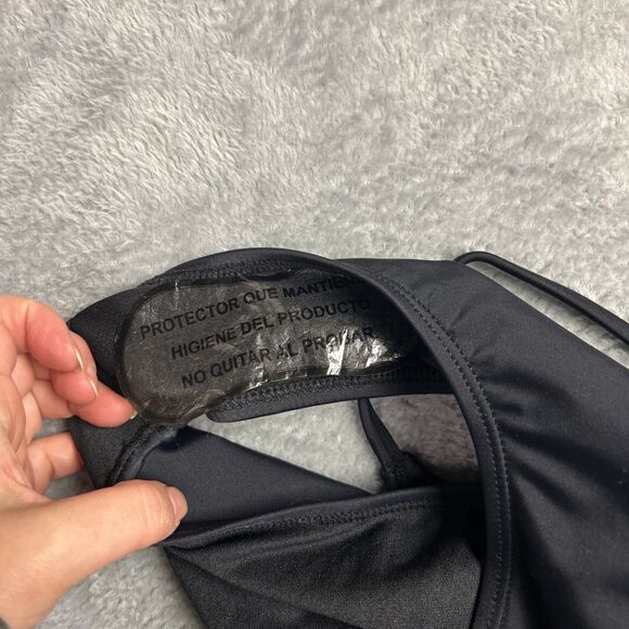 Ocean Pacific NWT Swimsuit Black Tropical Drink Vacation Sz. Medium - Picture 12 of 12